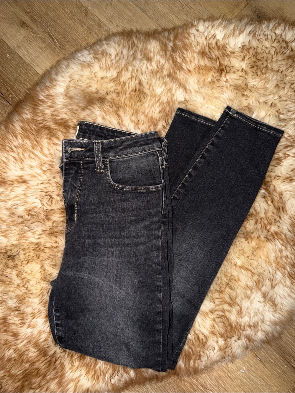 L'AGENCE Women's Dark Charcoal Skinny Jeans